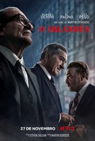 The Irishman - Brazilian Movie Poster (xs thumbnail)