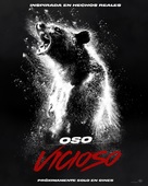 Cocaine Bear - Spanish Movie Poster (xs thumbnail)