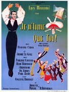 Je n&#039;aime que toi - French Movie Poster (xs thumbnail)