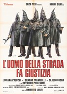 L&#039;uomo della strada fa giustizia - Italian Movie Poster (xs thumbnail)