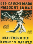 Cauchemars naissent la nuit, Les - Belgian Movie Poster (xs thumbnail)