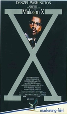 Malcolm X - German VHS movie cover (xs thumbnail)