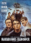 The Guns of Navarone - Danish Movie Poster (xs thumbnail)