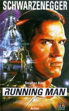 The Running Man - German VHS movie cover (xs thumbnail)