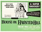 House on Haunted Hill - British Movie Poster (xs thumbnail)
