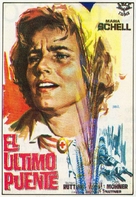 Die letzte Br&uuml;cke - Spanish Movie Poster (xs thumbnail)