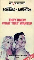 They Knew What They Wanted - VHS movie cover (xs thumbnail)