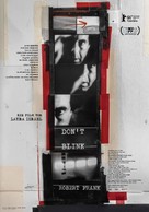 Don&#039;t Blink - Robert Frank - Swiss Movie Poster (xs thumbnail)