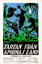Tarzan of the Apes - Swedish Movie Poster (xs thumbnail)