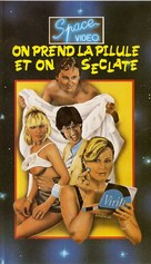 On prend la pilule et on s&#039;&eacute;clate - French VHS movie cover (xs thumbnail)