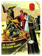 Die Herrin der Welt 1. Teil - Die Freundin des gelben Mannes - German Movie Poster (xs thumbnail)