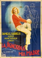 Mademoiselle ma m&egrave;re - Italian Movie Poster (xs thumbnail)
