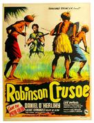 Robinson Crusoe - Mexican Movie Poster (xs thumbnail)