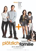 Instant Family - German Movie Poster (xs thumbnail)