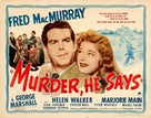 Murder, He Says - Movie Poster (xs thumbnail)