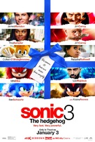 Sonic the Hedgehog 3 - Indian Movie Poster (xs thumbnail)