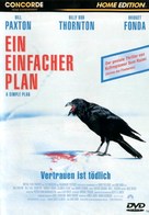 A Simple Plan - German DVD movie cover (xs thumbnail)