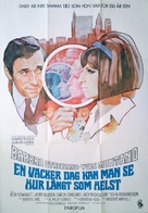 On a Clear Day You Can See Forever - Swedish Movie Poster (xs thumbnail)