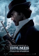 Sherlock Holmes: A Game of Shadows - Spanish Movie Poster (xs thumbnail)