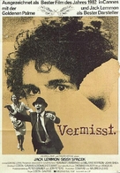 Missing - German Movie Poster (xs thumbnail)