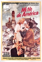 Mon oncle d&#039;Am&eacute;rique - Argentinian Movie Poster (xs thumbnail)