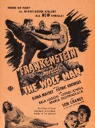 Frankenstein Meets the Wolf Man - poster (xs thumbnail)