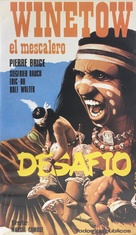 &quot;Winnetou le mescalero&quot; - Spanish VHS movie cover (xs thumbnail)