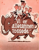 Vi er allesammen tossede - Danish Movie Poster (xs thumbnail)