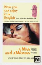 Un homme et une femme - Movie Poster (xs thumbnail)