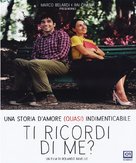 Ti ricordi di me? - Italian Blu-Ray movie cover (xs thumbnail)