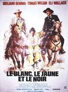 Il bianco, il giallo, il nero - French Movie Poster (xs thumbnail)