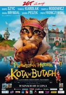 La v&eacute;ritable histoire du Chat Bott&eacute; - Polish Movie Poster (xs thumbnail)