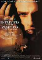 Interview With The Vampire - Spanish Movie Poster (xs thumbnail)