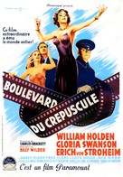 Sunset Blvd. - French Movie Poster (xs thumbnail)