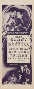 His Girl Friday - Re-release movie poster (xs thumbnail)