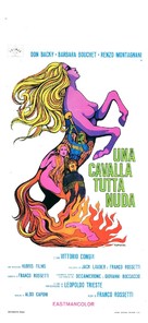 Una cavalla tutta nuda - Italian Movie Poster (xs thumbnail)