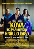 Bleed for This - Lithuanian Movie Poster (xs thumbnail)