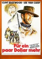 Per qualche dollaro in pi&ugrave; - German Movie Poster (xs thumbnail)