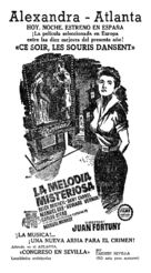 La melod&iacute;a misteriosa - Spanish poster (xs thumbnail)