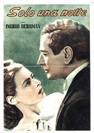 En enda natt - Italian Movie Poster (xs thumbnail)