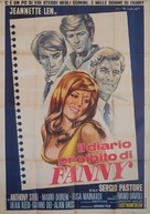 Il diario proibito di Fanny - Italian Movie Poster (xs thumbnail)