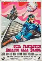 The Great Bank Robbery - Italian Movie Poster (xs thumbnail)