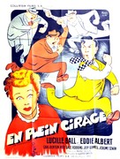 The Fuller Brush Girl - French Movie Poster (xs thumbnail)