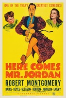 Here Comes Mr. Jordan - Theatrical movie poster (xs thumbnail)