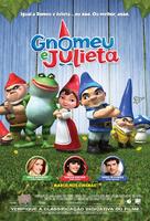 Gnomeo &amp; Juliet - Brazilian Movie Poster (xs thumbnail)