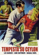 Das Todesauge von Ceylon - Italian DVD movie cover (xs thumbnail)