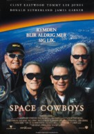 Space Cowboys - Swedish Movie Poster (xs thumbnail)