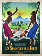 Les seigneurs de la for&ecirc;t - French Movie Poster (xs thumbnail)