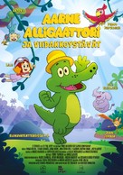 Arne Alligator och djungelkompisarna - Finnish Movie Poster (xs thumbnail)