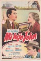 My Son John - Spanish Movie Poster (xs thumbnail)